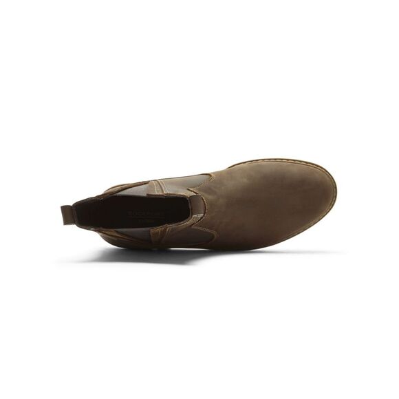 Rockport Dark Brown Leather Boots main image 5